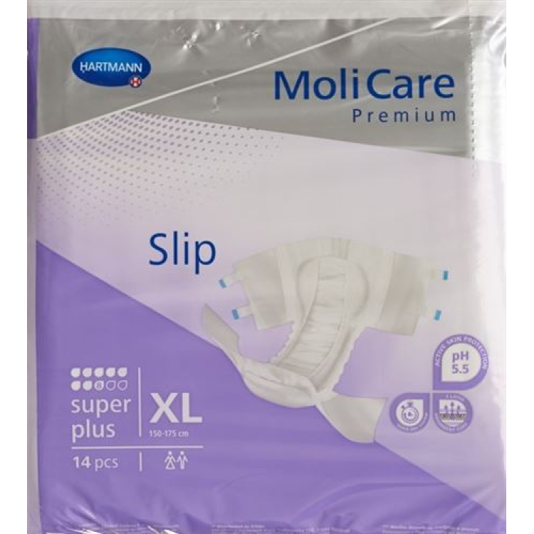 MoliCare slip super plus 8 XL purple 14 pcs