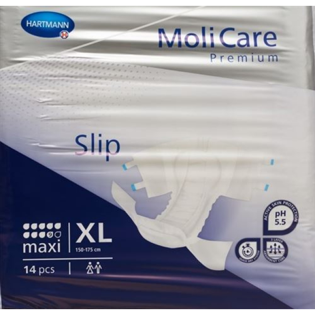 MoliCare Slip maxi 9 XL dark blue 14 pcs