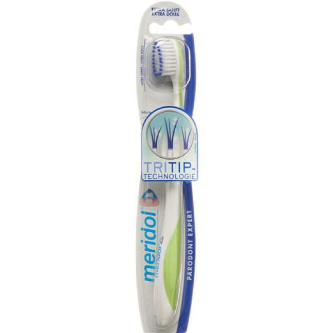 cepillo de dientes periodontal meridol EXPERT Extra Gentle