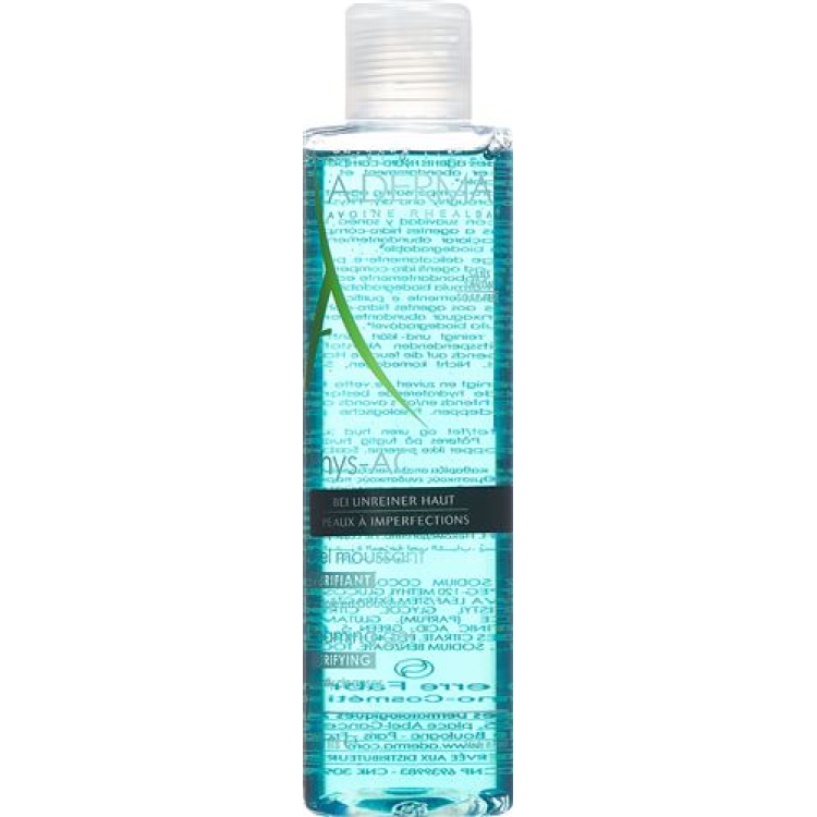 A-DERMA PHYS-AC Cleansing Gel 200 ml