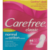 Carefree Classic Normal with Cotton Extract Panty Liners 56 pieces