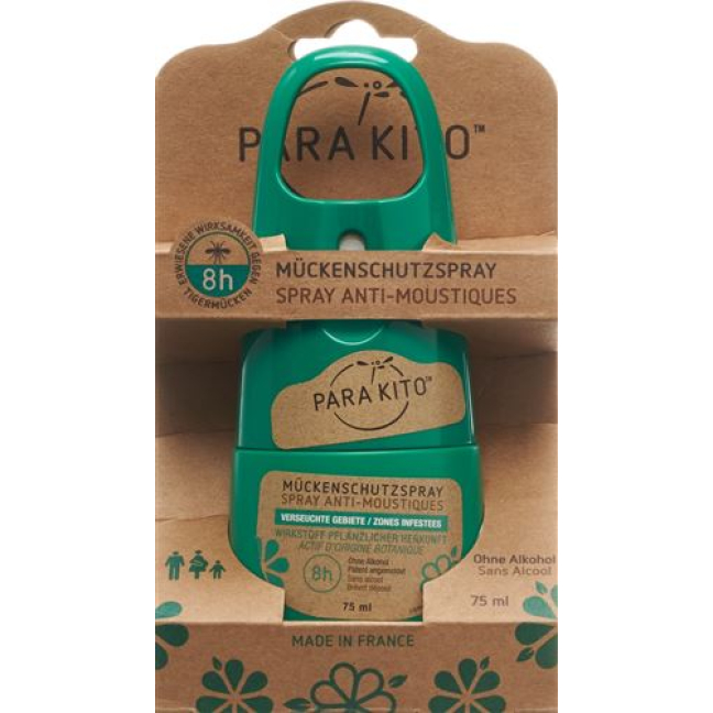 Parakito Spray tick and mosquito repellent natural 75 ml