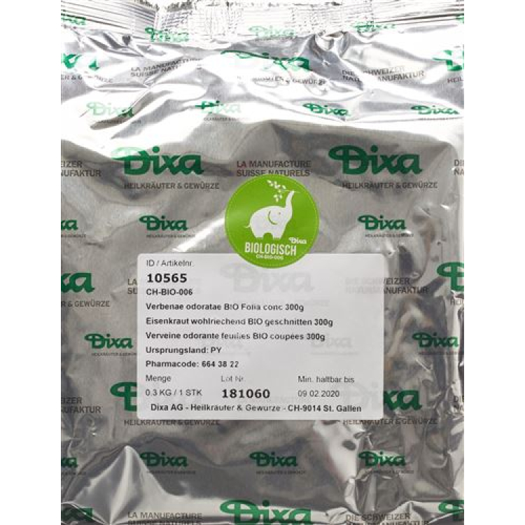 Dixa Verbena fragrant BIO sliced ​​60 g