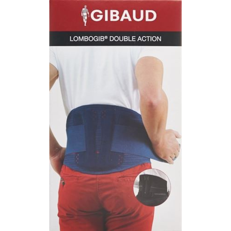 GIBAUD Lombogib Double Action 26cm 90-100cm modrý Gr2