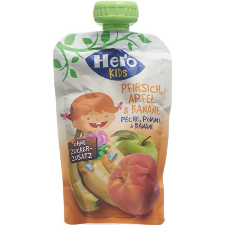 Hero Kids Smoothie peach apple banana Btl 120 g