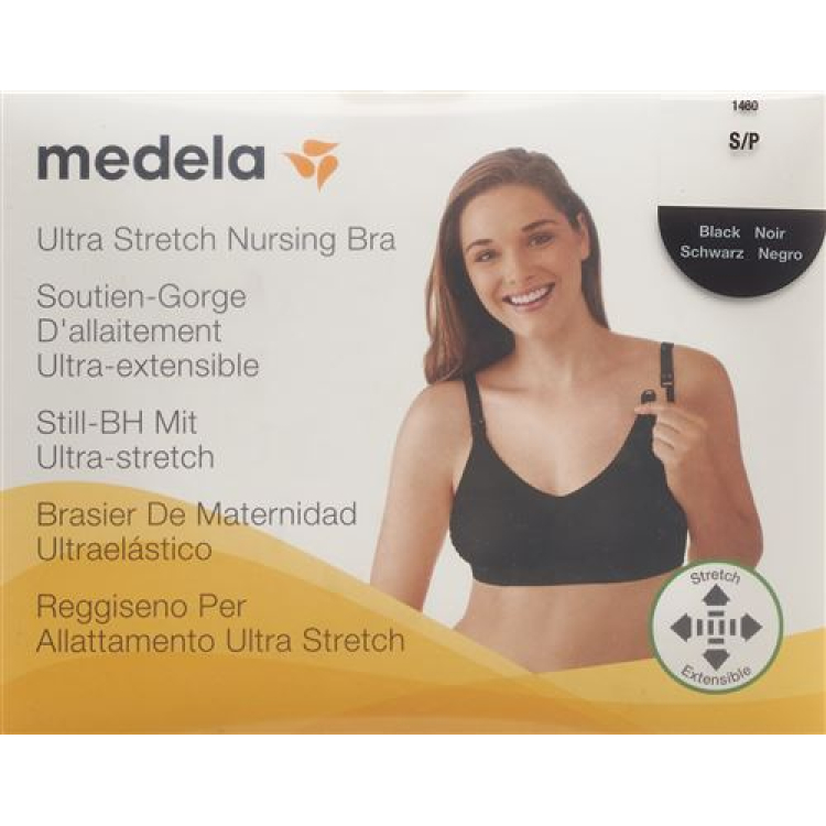 Medela Schwangerschafts- und Still BH S schwarz