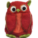 red SINGER hot water bottle 0.8l of natural rubber Owl