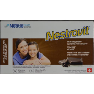Nestrovit Zartbitterschokoladentäfelchen 50 Stk
