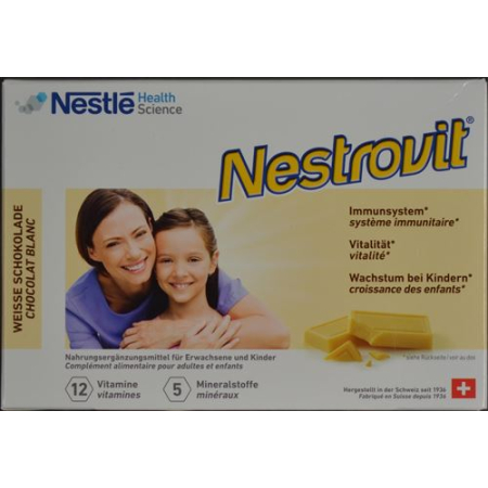 Nestrovit white chocolate tablets 100 pcs