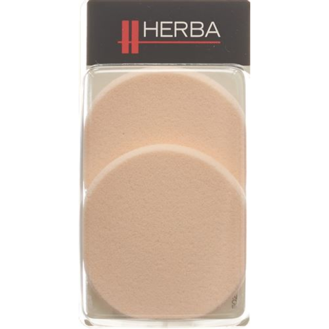 Herba make-up spons rond 2 stuks 5607