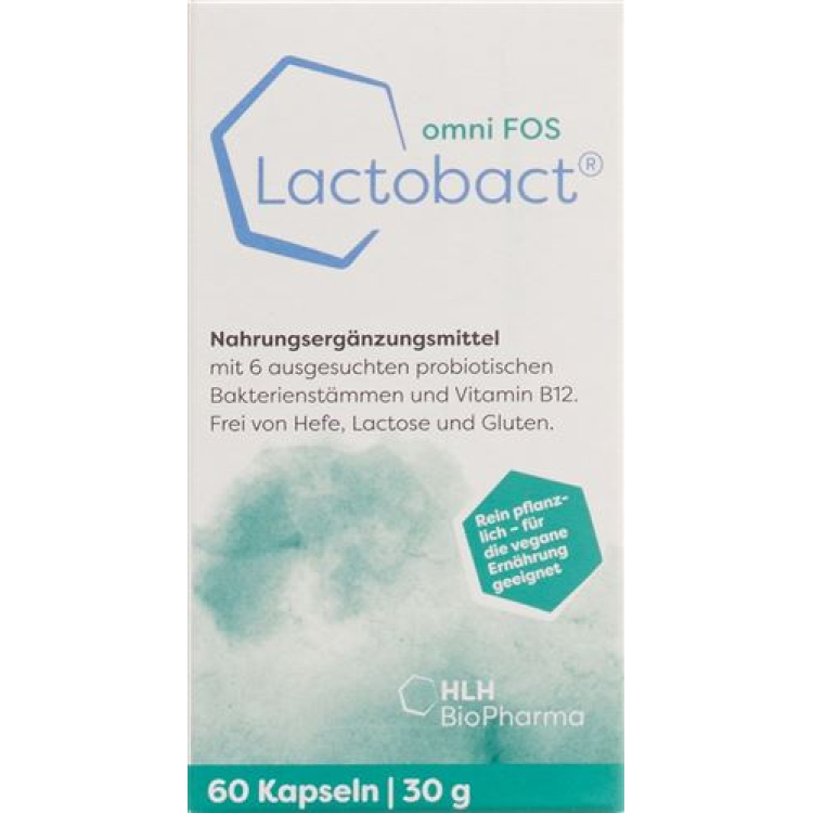 Lactobact omni FOS Cape can 60 бр