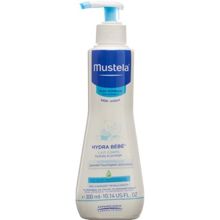 Mustela Hydra Bébé Bədən Losyonu Normal Dəri 300ml Disp