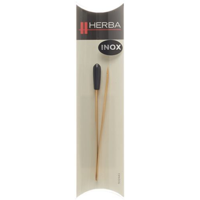 Herba tweezers obliquely gold Inox