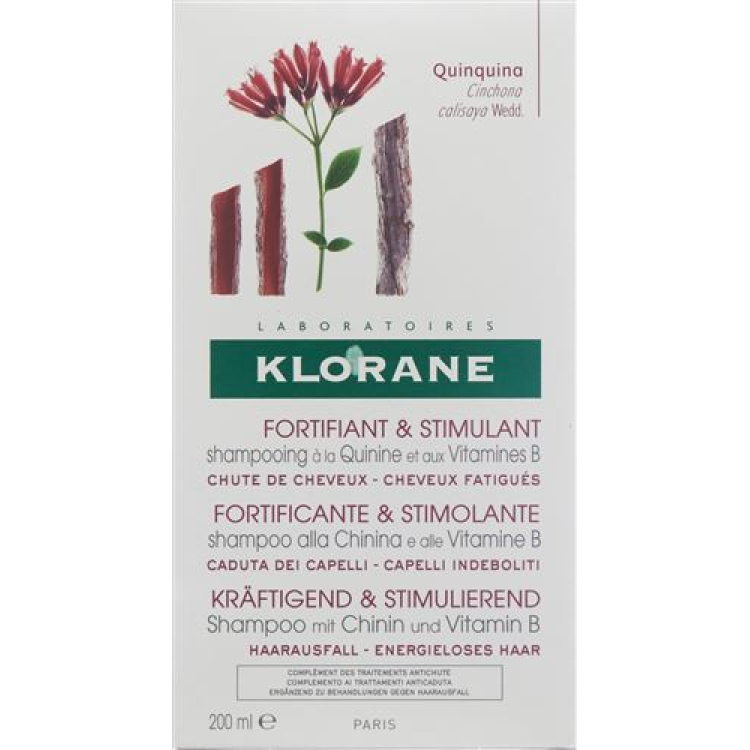 Klorane quinine Shampoo 200 ml