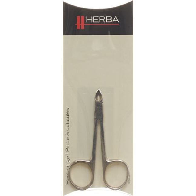 HERBA Cuticle Forceps 8cm 5382
