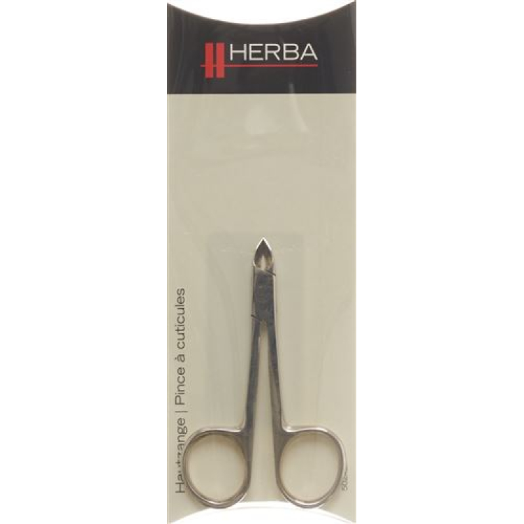 HERBA cuticle forceps 8 cm