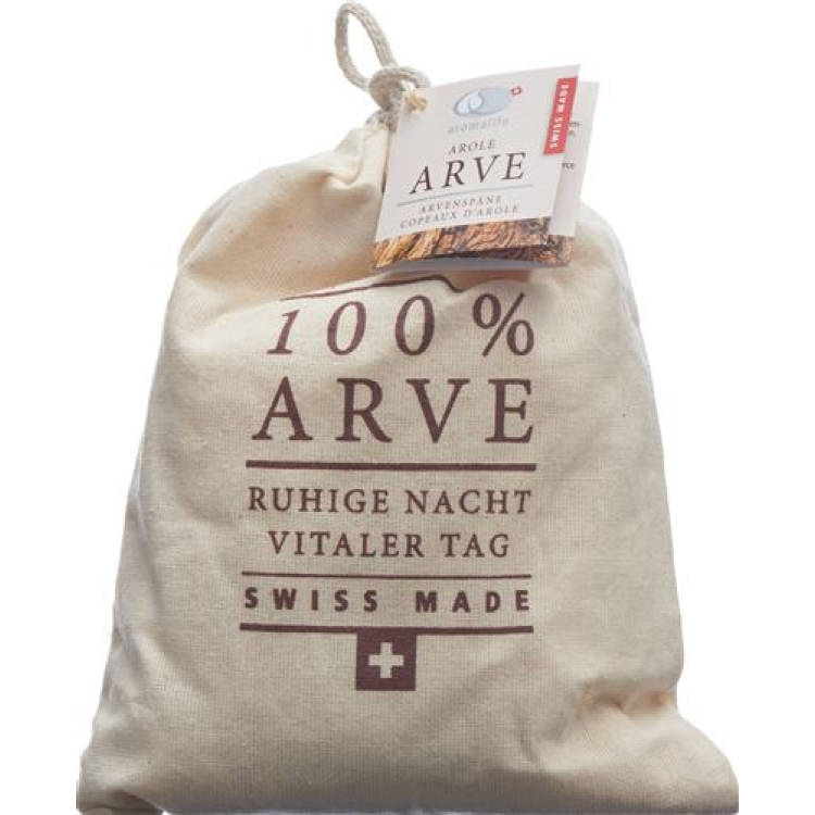 Aromalife ARVE Arvenspäne i bomuldspose 35 g