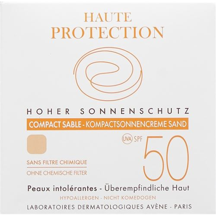 Avene Sun kompaktni pesek za sončenje SPF50 + 10 g