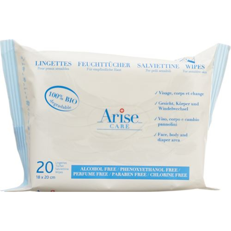 Arise Swiss Baby ro'molcha Traveller 20 dona