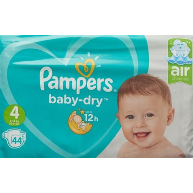 Pampers Baby Dry Maxi 9-14kg Gr4 austerity package 44 pcs