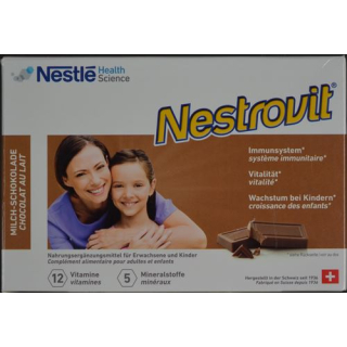 Nestrovit milk chocolate tablets 100 pcs
