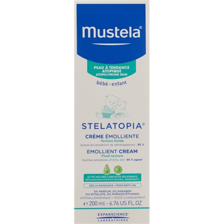 Mustela Stelatopia Cream Atopic Skin 200 ml