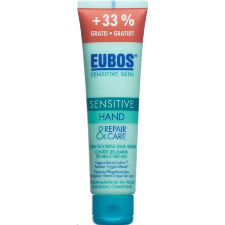 Eubos Sensitive Hand Repair & Care 33% free 100 ml