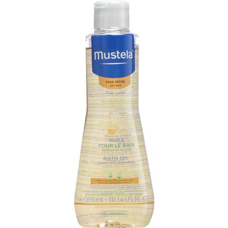 Mustela BB bath oil dry skin 300 ml