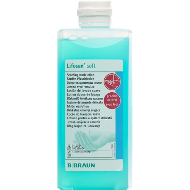 Lifosan lotion lavante douce 500 ml