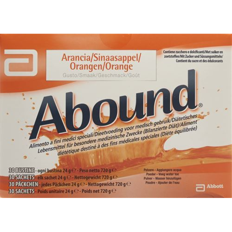 Abound pulver Orange 30 x 24 g