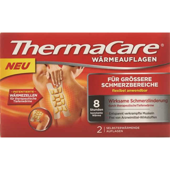 ThermaCare® større smerteområder 2 stk