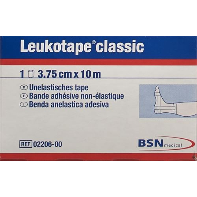 Leukotape classic plaster tape 10mx3.75cm