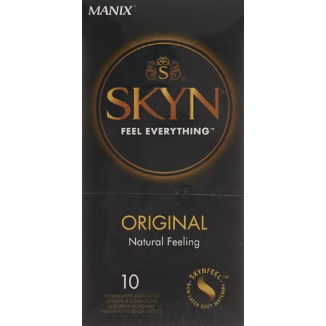 ស្រោមអនាម័យ Manix Skyn ​​​​Original 10 ដុំ