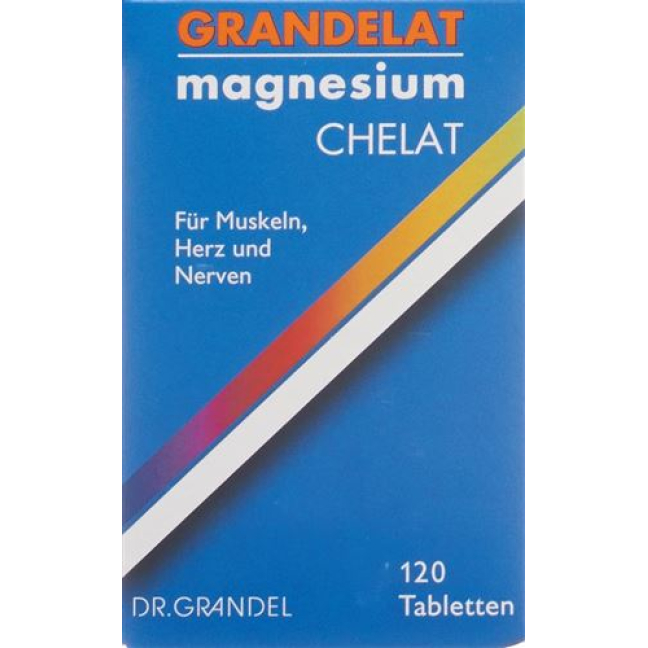 Grandelat magnezyum şelat tabletleri 120 adet