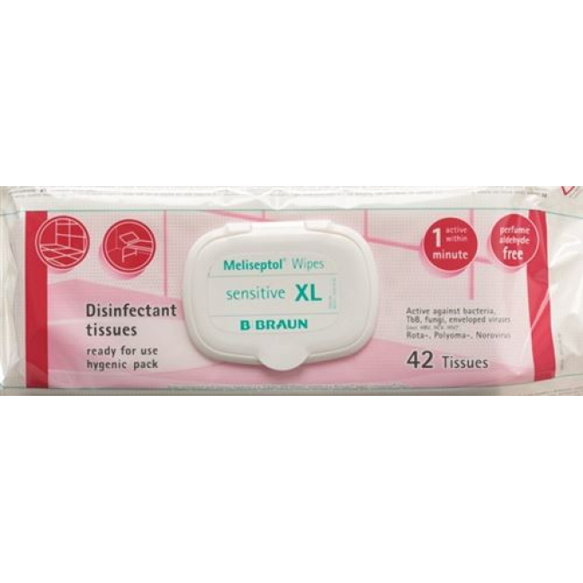 Meliseptol Wipes Sensitive XL(플로우 팩)