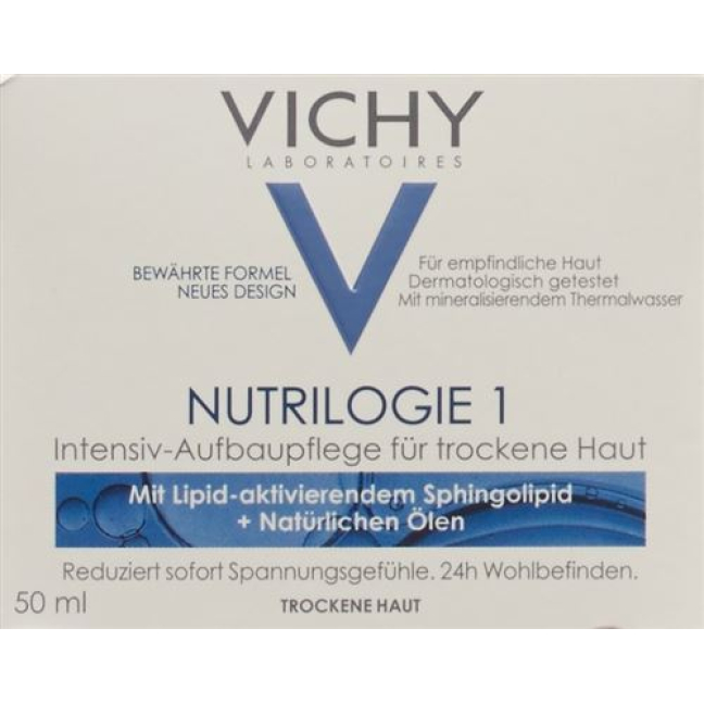 Vichy Nutrilogie 1 干性皮肤霜 50 毫升