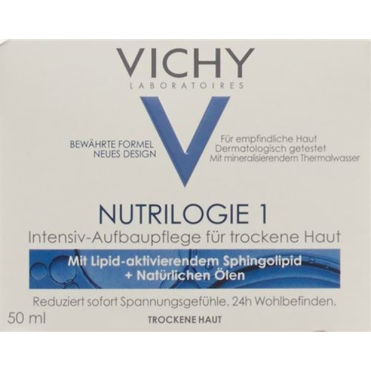 Vichy Nutrilogie 1 крем за суха кожа 50 мл