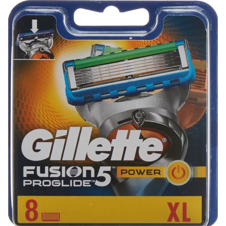 Gillette Fusion5 ProGlide blades Power 8 pieces