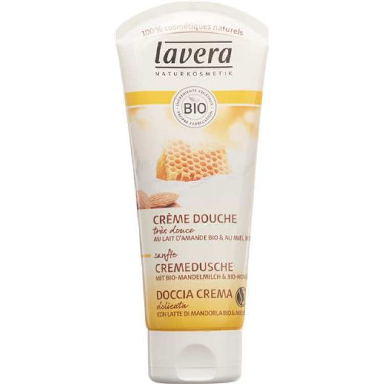 Lavera cream shower gently bio-almond milk & bio-honey Tb 200 ml