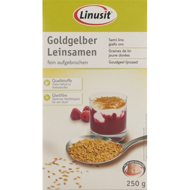 Linusit Gold Graines de lin jaune 250 g