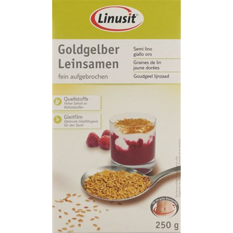 Linusit Gold Semi di lino giallo 250 g