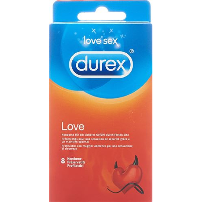 Durex Love Condoms 8 pieces
