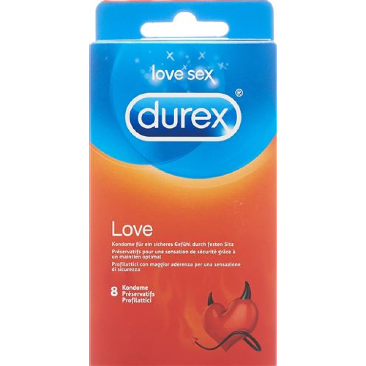 Durex Love Condoms 8 pieces