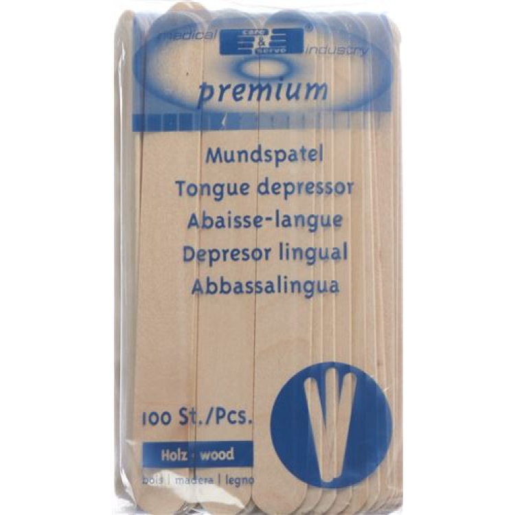 Gribi tongue depressors wooden 17x150mm sterile 100 pcs