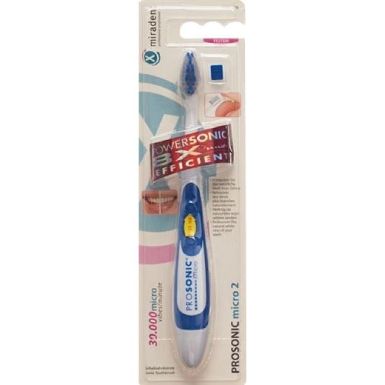 Miradent Prosonic micro sonic toothbrush 2