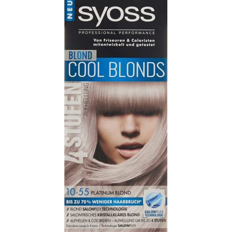 Syoss Blond Platinum Blond 10-55