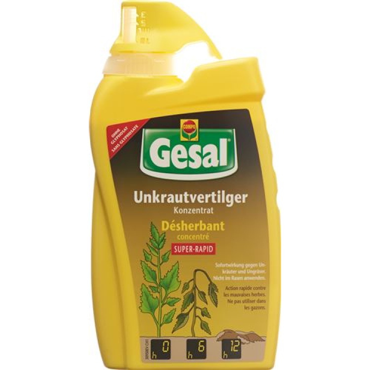 Gesal weed killer SUPER-RAPID concentrate 1500 ml