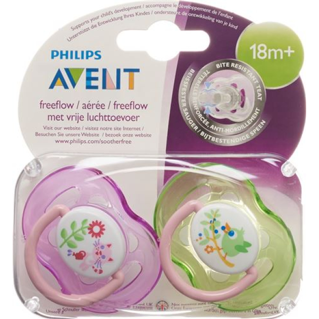 Avent Philips soother 18Monate + Girl
