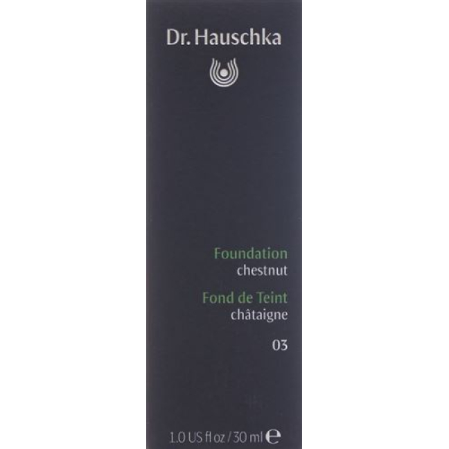 Dr Hauschka Foundation 03 chestnut 30 ml