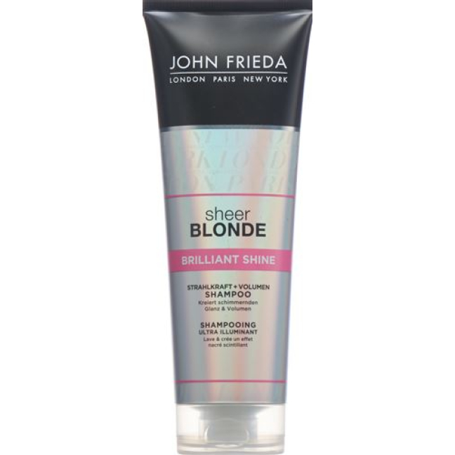 John Frieda Sheer Blonde Brilliant Shine radiance + Volume Shampoo 250ml
